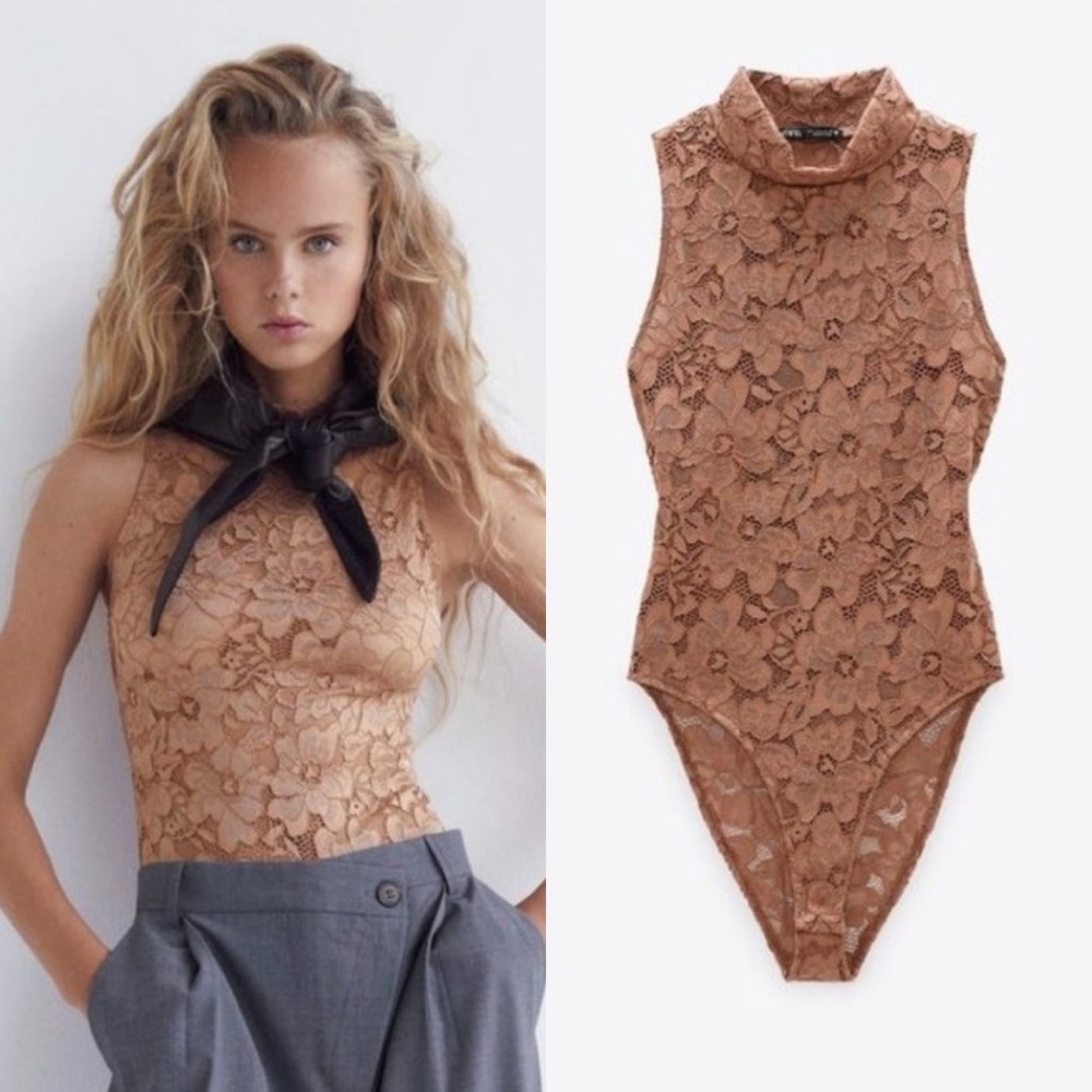 ZARA LACE BODYSUIT
